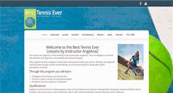 Desktop Screenshot of besttennisever.com